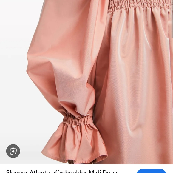 Sleeper Satin Dress Small NWT - Picture 4 of 7